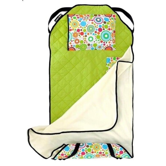 Urban Infant Tot Cot Kids Nap Mat blanket Preschoolers or Daycare green unisex - Picture 1 of 9